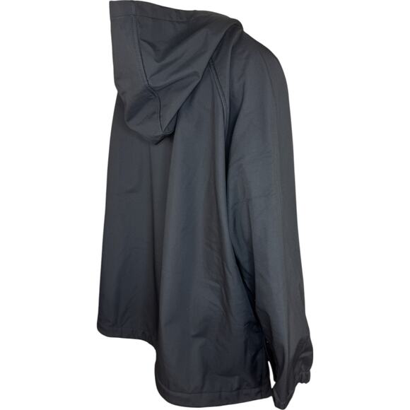 Dennis Basso V-Luxe Black Coat Hooded Zip Button Vent Adjustable 2X Outerwear - Picture 14 of 14